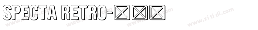 Specta Retro字体转换